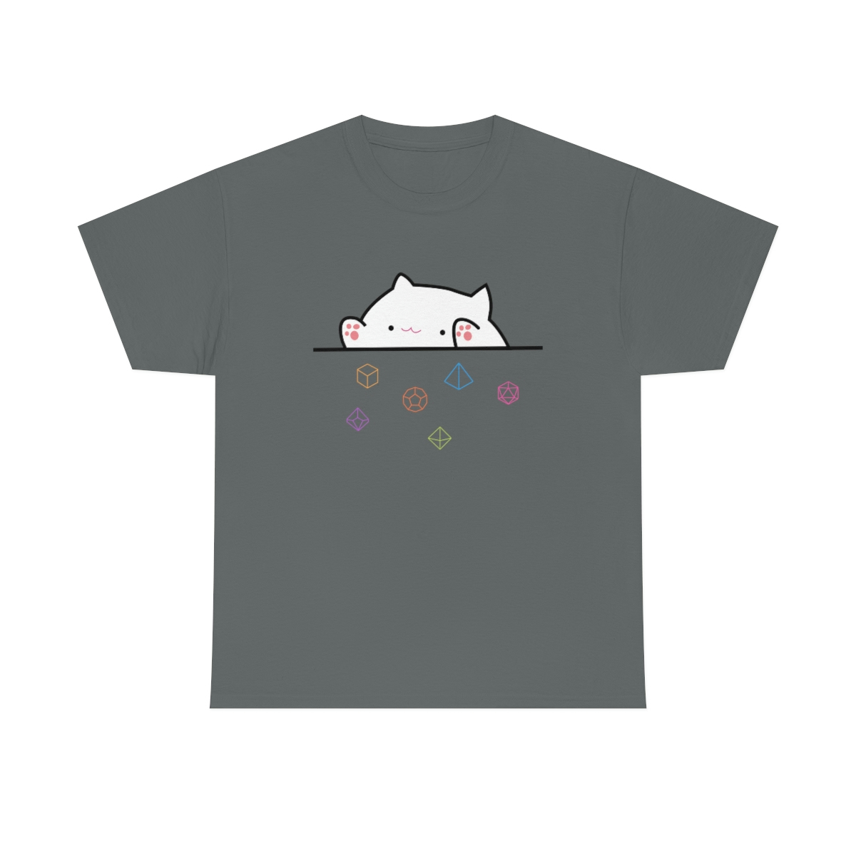  bongo cat meme tshirt with a cute bongo cat : Clothing