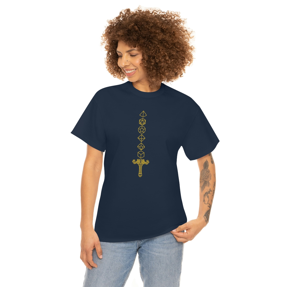 Dice Sword T-shirt #0013