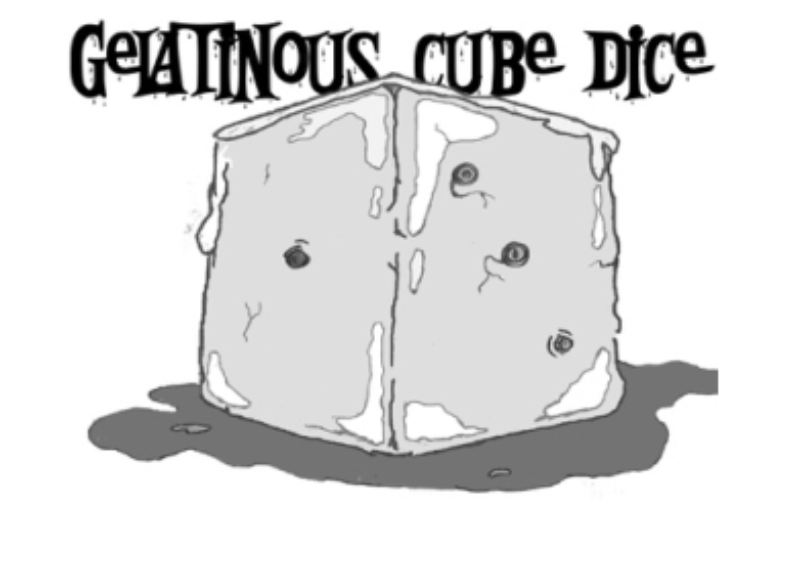 Gelatinous Cube Dice