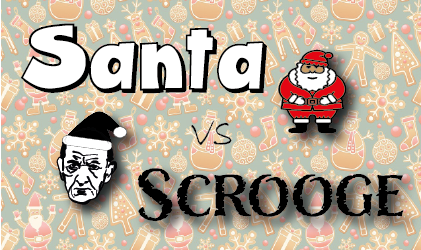 Santa Vs Scrooge